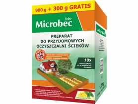 Aktywator do oczyszczalni Microbec Bio 900 g + 300 g gratis BROS
