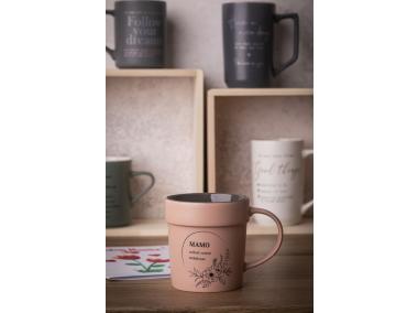 Zdjęcie: Kubek stożek 460 ml z szerokim rantem dekoracja mamo ALTOM DESIGN