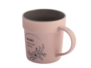 Zdjęcie: Kubek stożek 460 ml z szerokim rantem dekoracja mamo ALTOM DESIGN
