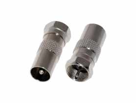 Złącze wtyk F - wtyk antenowy LB0201 LIBOX