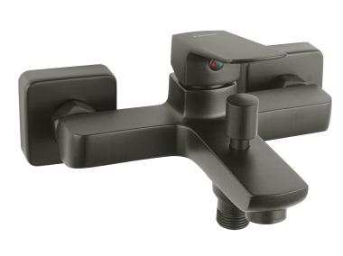 Zdjęcie: Bateria Vitto Gun metal VerdeLine wannowa bez zestawu natryskowego FERRO