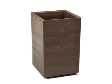 Zdjęcie: Kwietnik Karo 40x40x60 cm deska eco coffee espresso LAMELA