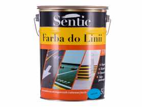 Farba do linii 5 L niebieska jasna SENTIC