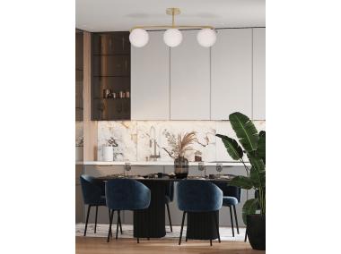 Zdjęcie: Lampa sufitowa Amadeo 3x40 W E14 biały CANDELLUX