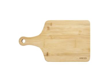 Zdjęcie: Deska bambusowa do krojenia Paloma 38x22x1,5 cm prostokątna z uchwytem AMBITION