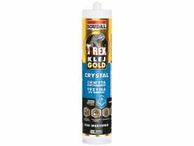 Klej montażowy super czysty T-Rex Gold Crystal 290 ml SOUDAL