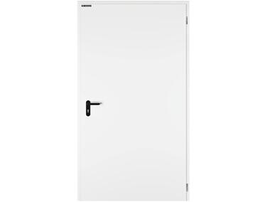 Zdjęcie: Drzwi Zewnętrzne Technical 40 kolor RAL 9016, 1060x2045 grubość 40 mm prawe na zewnątrz WIŚNIOWSKI