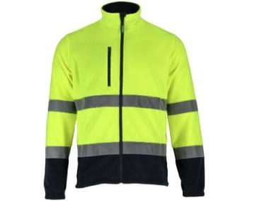 Zdjęcie: Bluza polarowa ostrzegawcza Basic Neon Line, rozmiar 4XL, żółty STALCO
