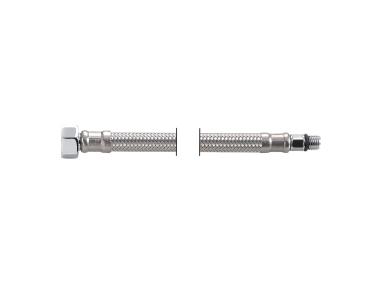 Zdjęcie: Wąż przyłączeniowy do baterii elastyczny 38BAT-L17-800 mm w oplocie ze stali nierdzewnej DURO
