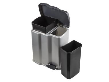 Zdjęcie: Kosz na śmieci z pedałem gunnar 7+15 L KEEEPER