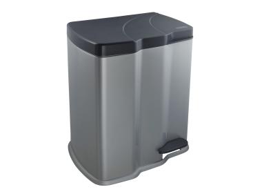 Zdjęcie: Kosz na śmieci z pedałem gunnar 7+15 L KEEEPER