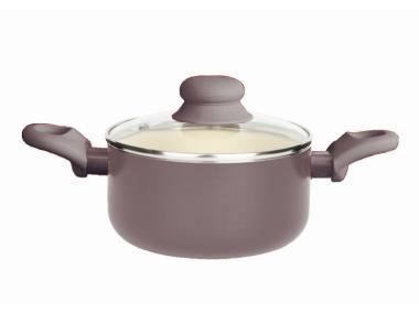 Zdjęcie: Garnek aluminiowy 16 cm Fusion 2 taupe AMBITION