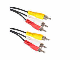 Kabel HQ 4 x CHINCH-4 x CHINCH, 1,5 m BMEN23 DPM SOLID