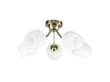 Zdjęcie: Lampa sufitowa Zina 5X40 W E27 biały CANDELLUX