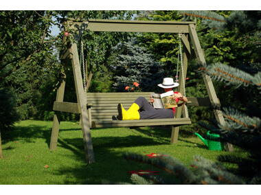 Zdjęcie: Huśtawka Mewa 222,5x214x180 cm komplet SOBEX