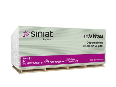 Zdjęcie: Płyta g-k  12,5x1200x2600 mm Nida Woda GKBI SINIAT