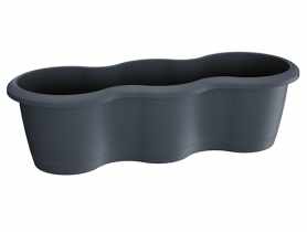 Doniczka Respana Triple antracytowy 52 cm PROSPERPLAST