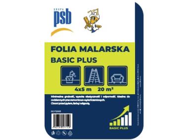 Zdjęcie: Folia malarska Basic Plus 4x5 m PSB