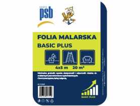 Folia malarska Basic Plus 4x5 m PSB