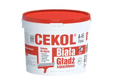Zdjęcie: Masa szpachlowa gotowa A-45 - 8 kg CEKOL