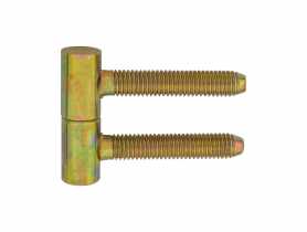 Zawias 12x50 mm ocynk żółty METRO