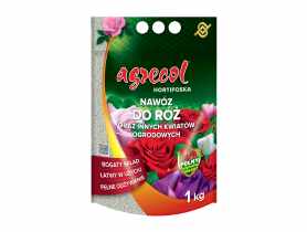 Nawóz do róż oraz innych kwiatów ogrodowych Hortifoska 1 kg AGRECOL