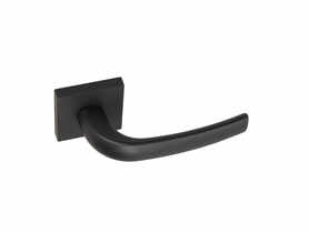 Klamka wewnętrzna Fiolla DH-26 szyld dzielony kwadratowy grafit strukturalny GAMET