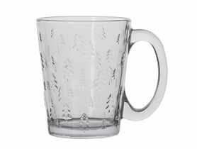 Kubek Leon 300 ml dekorowany choinka ALTOMDESIGN