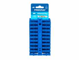 Kołek Clip UNO-blu fi 8 mm 80 szt. z zawieszką RAWLPLUG