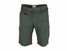 Szorty robocze ripstop + spandex rozmiar XXL ciemnozielone DEDRA