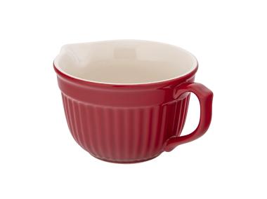 Zdjęcie: Miska ceramiczna z uchwytem i wylewką Red Chilli czerwona 13,5 cm ALTOM DESIGN