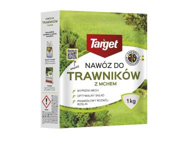 Zdjęcie: Nawóz do trawników z mchem z mikroskładnikami granulowany 1 kg TARGET
