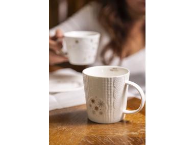 Zdjęcie: Kubek świąteczny porcelanowy Zimowy Blask 380 ml ALTOMDESIGN