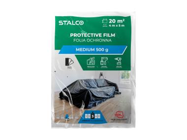 Zdjęcie: Folia ochronna medium 4x5 m 500 g STALCO