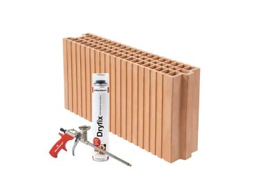 Zdjęcie: Pustak ceramiczny Porotherm 11.5 Klima+ Dryfix WIENERBERGER