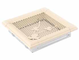 Kratka kominkowa wentylacyjna Retro 16x16 cm kość słoniowa PARKANEX