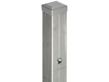 Zdjęcie: Słup bramowy z nitonakrętką 70x70x2,5mm - 2,4 m ocynk POLBRAM