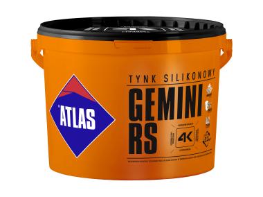 Zdjęcie: Baza tynku szara Gemini RS silikonowego N 150 25 kg ATLAS