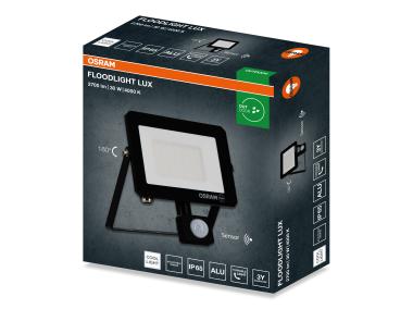 Zdjęcie: Oprawa oświetleniowa LED FL Lux sensor 30 W 840 IP65 BK OSRAM