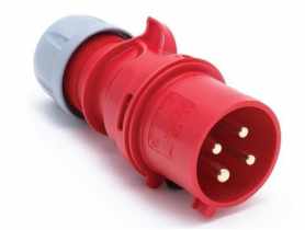 Wtyka siłowa 32/4 ELEKTRO-PLAST