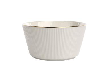 Zdjęcie: Miska Urban White Złota Linia 13 cm - 520 ml ALTOMDESIGN