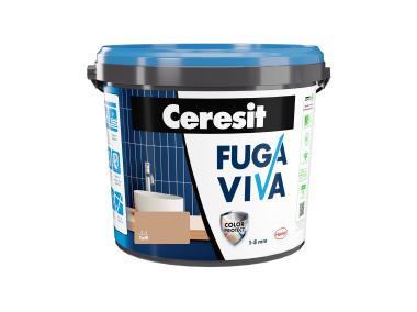 Zdjęcie: Fuga Viva elastyczna cementowa 1-8 mm toffi 4 kg CERESIT