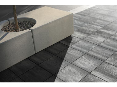 Zdjęcie: Płytka chodnikowa 5x35x35 cm Nerino na białym cemencie POLBRUK