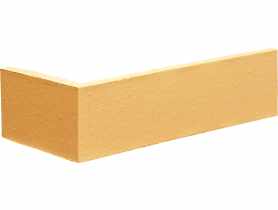 Płytka klinkierowa kątowa 120/250x65x10 mm róża pustyni gatunek I KING KLINKER