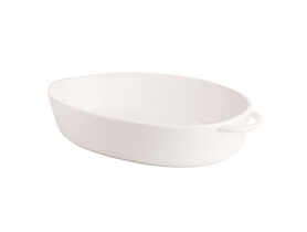 Naczynie owalne Regular 38,5x23x7cm porcelana kremowa ALTOMDESIGN