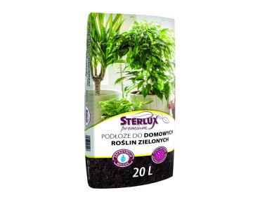 Zdjęcie: Podłoże do domowych roślin zielonych 20 L STERLUX PREMIUM