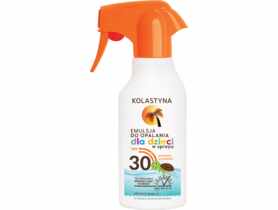 Emulsja do opalania dla dzieci w sprayu SPF 30 0,2 L KOLASTYNA