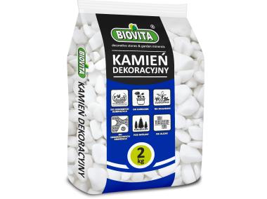 Zdjęcie: Otoczak Extra White Thassos 10-30 mm, 2 kg BIOVITA