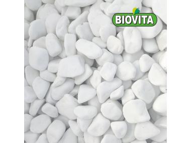 Zdjęcie: Otoczak Extra White Thassos 10-30 mm, 2 kg BIOVITA