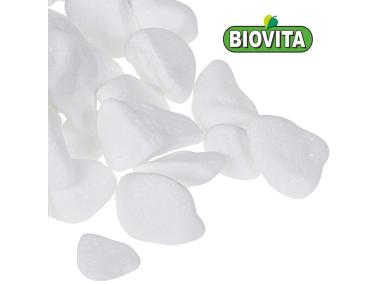 Zdjęcie: Otoczak Extra White Thassos 10-30 mm, 2 kg BIOVITA